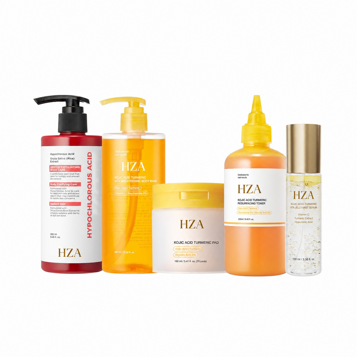 [HZA] | Exfoliating for Dead Skin Cells & Excess Sebum & Clearing for After Spots, Texture & Uneven Skin Tone |