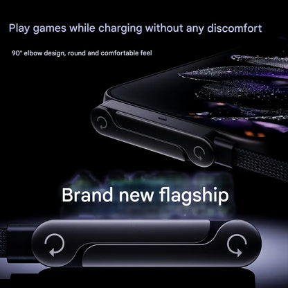 2-in-1 Invisible Holder Charger Cable⚡240w super fast charging Fast Charging Cord
