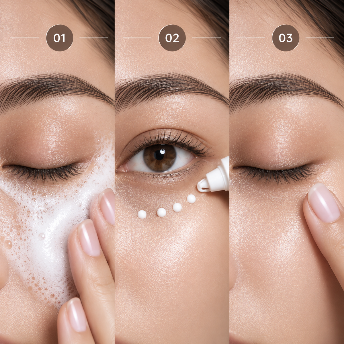 Three steps. One targeted routine.