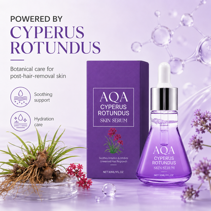 AQA Hair Removal Care Essence – Calm Skin, Smooth Longer, Post-Hair Removal Serum for Soothing, Hydration & Unwanted Hair Regrowth Care, 30ML