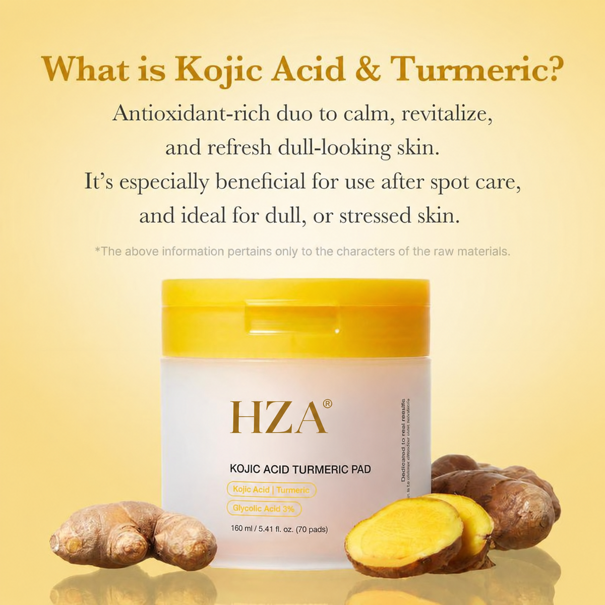 [HZA] | Exfoliating for Dead Skin Cells & Excess Sebum & Clearing for After Spots, Texture & Uneven Skin Tone |