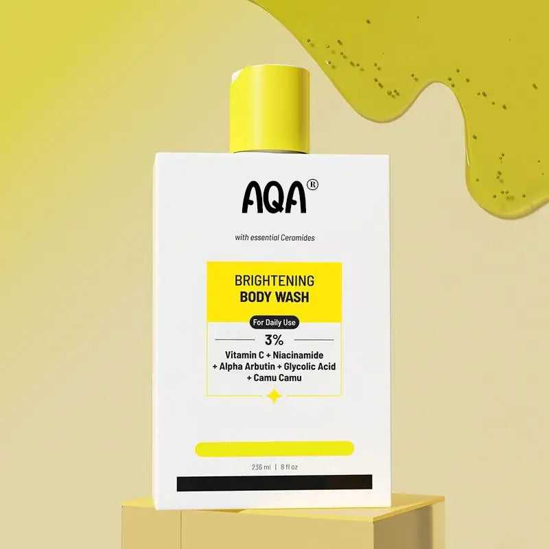 Brightening body wash