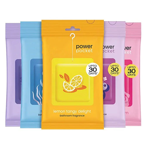 5-Scent Solid Gel Home Fragrance Set | Long-Lasting Hanging Freshener for Bathroom & Small Spaces