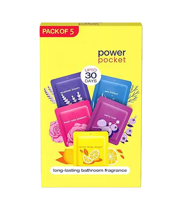 5-Scent Solid Gel Home Fragrance Set | Long-Lasting Hanging Freshener for Bathroom & Small Spaces