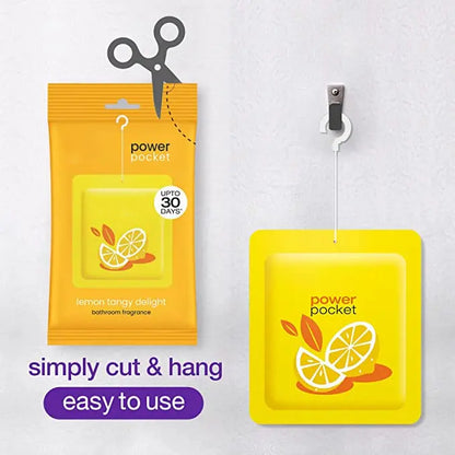 5-Scent Solid Gel Home Fragrance Set | Long-Lasting Hanging Freshener for Bathroom & Small Spaces