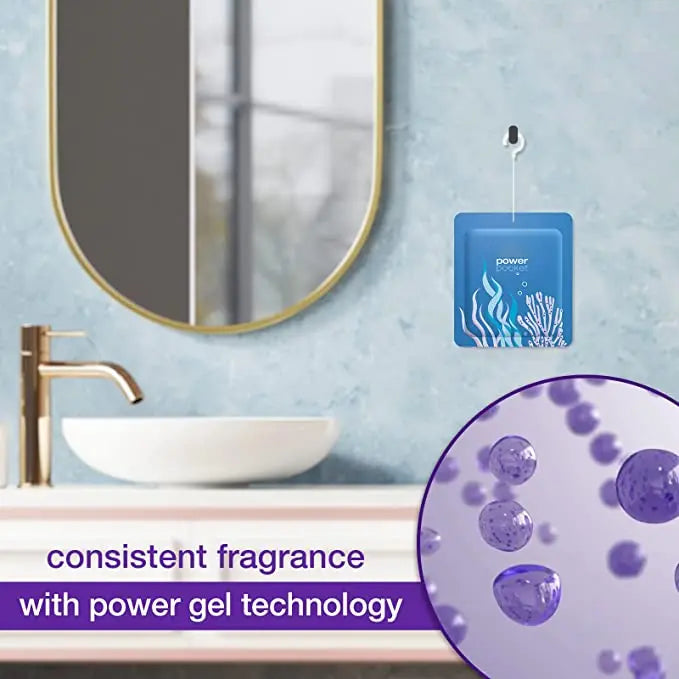 5-Scent Solid Gel Home Fragrance Set | Long-Lasting Hanging Freshener for Bathroom & Small Spaces
