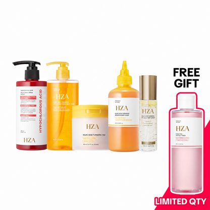 [HZA] | Exfoliating for Dead Skin Cells & Excess Sebum & Clearing for After Spots, Texture & Uneven Skin Tone |