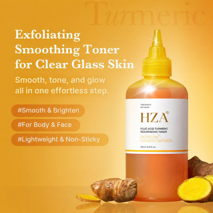 [HZA] | Exfoliating for Dead Skin Cells & Excess Sebum & Clearing for After Spots, Texture & Uneven Skin Tone |