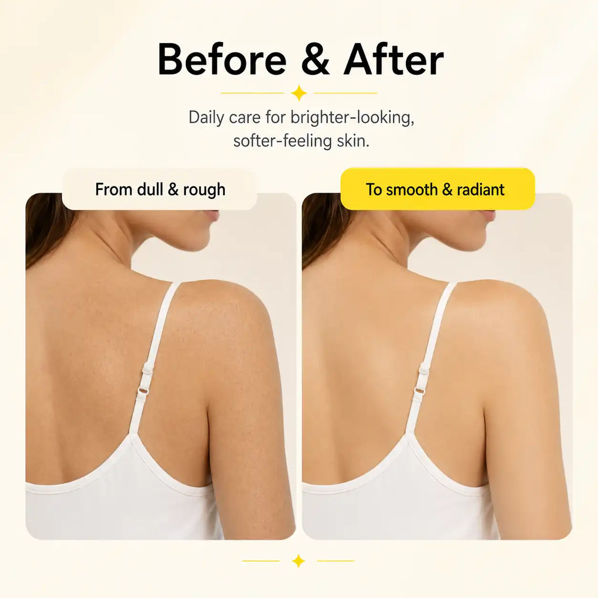 Body wash shower routine